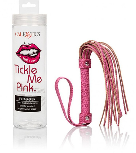 Флогер Tickle Me Pink - розовый California Exotic Novelties