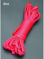 Веревка для бондажа Sitabellа – красный, 9 м СК-Визит