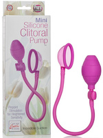 Мини помпа Mini Silicone Clitoral Pump – розовая California Exotic Novelties