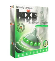 Презерватив Luxe «Заводной Искуситель» со стимулирующими пупырышками - 1 шт