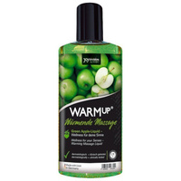 Съедобное разогревающее массажное масло WARMup "Зеленое Яблоко" - 150 мл Joy Division