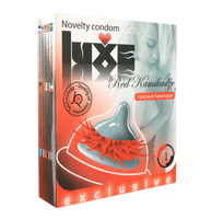 Презерватив Luxe «Красный камикадзе» со стимулирующими усиками - 1 шт