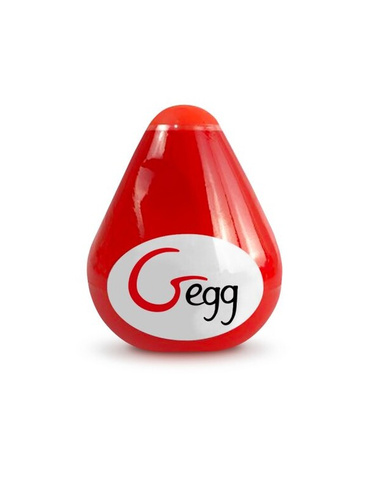 Gvibe Gegg Red - яйцо-мастурбатор, 6.5х5 см. Gvibe (ex. FunToys)