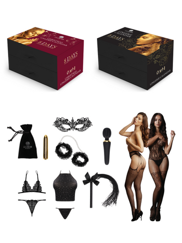 Премиальный подарочный набор Le Desir Sexy Lingerie Calender: 8 секс предметов Shots toys