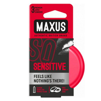Ультратонкие презервативы MAXUS Sensitive №3, 3 шт. Maxus