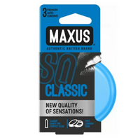Классические презервативы MAXUS Classic № 3, 3 шт. Maxus