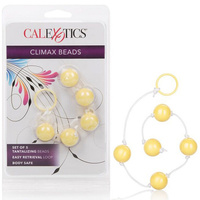 Анальные шарики Climax Beads – желтый California Exotic Novelties