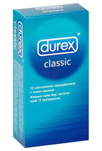 Презервативы Durex Classic - 12 шт.