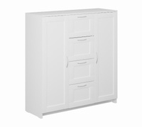 СИРИУС (БРИМНЭС) Тумба 2 двери и 4 ящика 117х123 IKEA