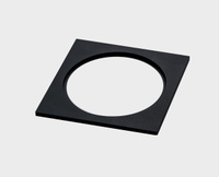 Рамка одинарная светильника Italline M01-1019 black 100x100