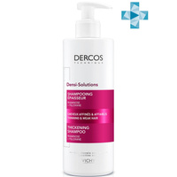 Dercos Solutions Шампунь Уплотняющий для густоты и объема волос, 400 мл, VICHY