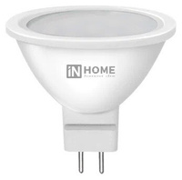 Лампа светодиодная IN HOME GU5.3 4000К 6 Вт 530 Лм 230 В рефлектор матовая