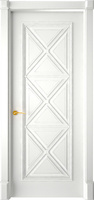 Межкомнатная дверь эмаль глухая FD Aurora 1 Белая (RAL 9003)