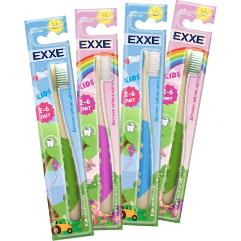 Зубная щетка EXXE Kids детская