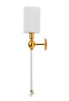 Бра Crystal Lux MIRABELLA AP1 GOLD, WHITE