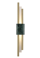 Бра Crystal Lux CARTA AP6W LED GREEN, BRASS