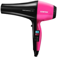 Фен Centek CT-2225 Professional 2200Вт черный/розовый . CENTEK