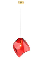 Светильник подвесной Crystal Lux NUESTRO SP1 GOLD, RED