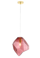 Светильник подвесной Crystal Lux NUESTRO SP1 GOLD, PINK