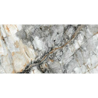 Фреска Серый мрамор №14 (ширина 2550мм х длина 4500мм) Каменный лист