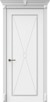 Дверь межкомнатная МДФ Марсель эмаль белая