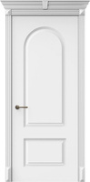Дверь межкомнатная МДФ Минуэт глухая эмаль белая