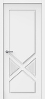 Дверь межкомнатная МДФ Модена эмаль белая глухая