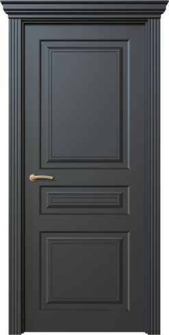 Дверь межкомнатная, Дольче 10.1, Глухой вариант без орнамента и патины