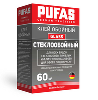 Клей для стеклотканевых обоев - Сухой клей «PUFAS GT GLASS» 60 м2