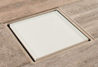 Душевой лоток Pestan Confluo Standard 10Х10 Dry 1 White Glass 13000104