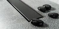 Душевой лоток Pestan Confluo Frameless Line Matte Black 950 с дизайн-вставкой 13701323