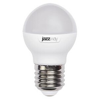 Лампа свд 220В E27 9Вт 5000К 820лм шар G45 матовая Jazzway МИК (Jazzway)