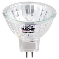 Лампа галогенная GU10 50Вт MR16 520лм Jazzway МИК (Jazzway)