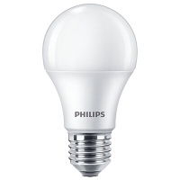 Светодиодная лампочка Philips 11Вт Е27 нейтральный белый свет, груша 4000К Ecohome А60 матовая 900лм Сигнифай Евразия ОО