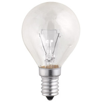 Лампа шар накал E14 40Вт 380лм G45 прозрачный Jazzway МИК (Jazzway)