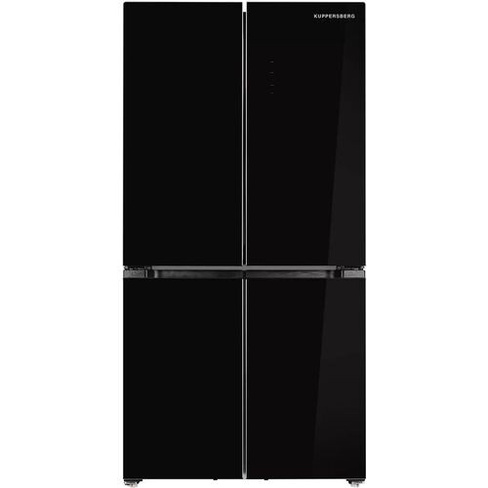 Холодильник четырехкамерный KUPPERSBERG NFFD 183 Side by Side, инверторный черный