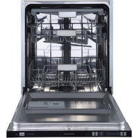 Встраиваемая посудомоечная машина ZIGMUND & SHTAIN DW 129.6009 X, полноразмерная, полновстраиваемая, загрузка 14 комплек