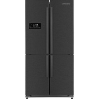 Холодильник четырехкамерный KUPPERSBERG NMFV 18591 DX Side by Side, темный металл
