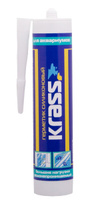 Герметик силиконовый Krass Аква для аквариумов бесцветный - 0.3 л