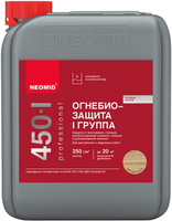 Огнебиозащита древесины NEOMID 450-1 Professional Бесцветный