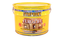 Краска латексная Symphony EURO LIFE для стен и потолков (База А) 9 л