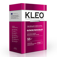 Клей для всех видов флизелиновых обоев KLEO EXTRA - 0.38 кг