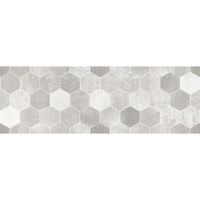 Плитка настенная Гексацемент декор 20*60 см серый LB-CERAMICS 1064-0294