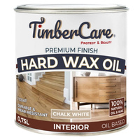 Масло защитное с твердым воском TimberCare Hard Wax Oil 350063 Белый мел (0.75л)