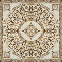 Керамогранит Infinity Ceramic Tiles Castello Tramonte Roseton Beige 120х120