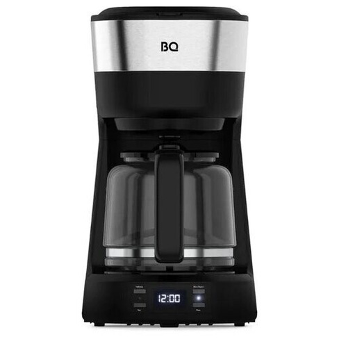 Кофеварка капельная BQ CM1000 черный-стальной