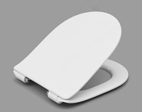 Крышка-сиденье для унитаза Haro Кано ДМ тонкое, быстросъемное, стальное крепление с эксцентриком, белое (537862)