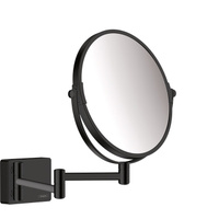 Зеркало для бритья Hansgrohe AddStoris, матовое черное (41791670)