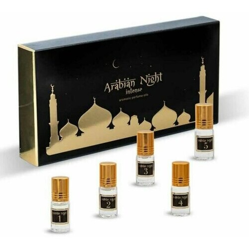Набор Arabian Night Intense (духи масляные женские. 5 ароматов) Art Parfum