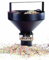 Eurolite Confetti machine машина для разбрасывания конфетти, загрузка 3 кг, диаметр разбрасывания 2 - 4 метра (зависит о
